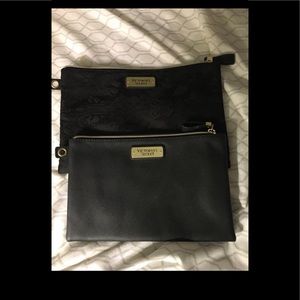 2 Victorias Secret makeup bags
